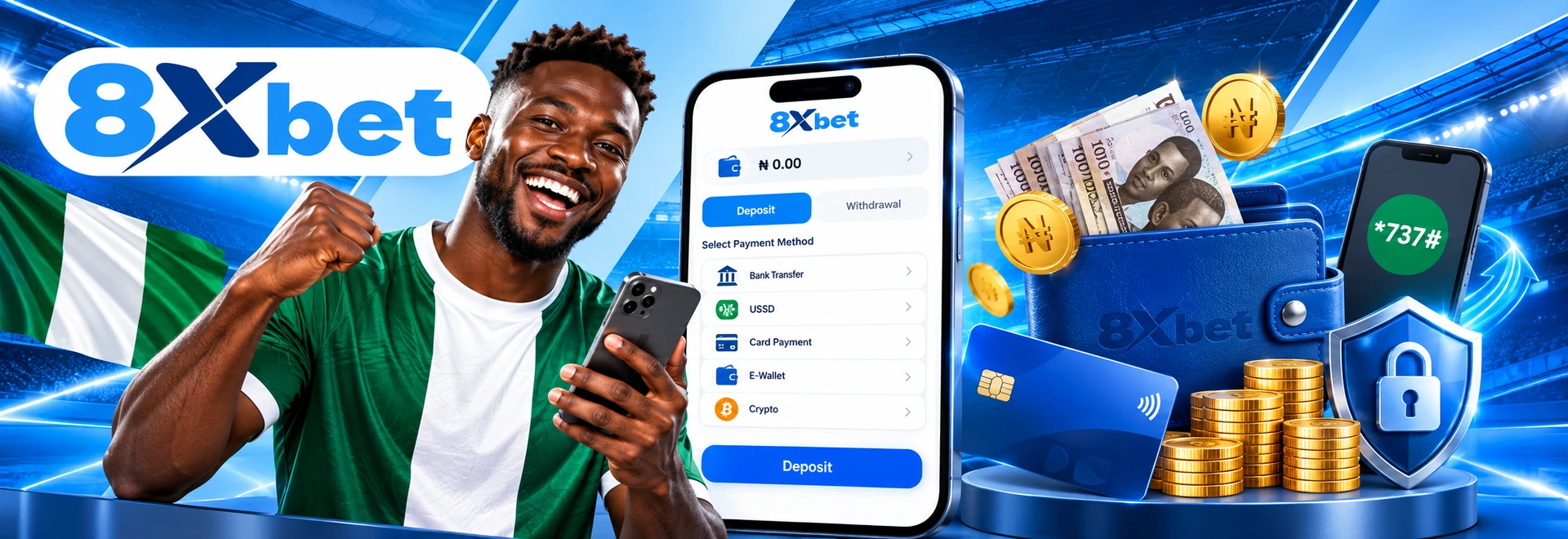 8xbet Deposit Nigeria – Fast, Secure Ways & How to Deposit