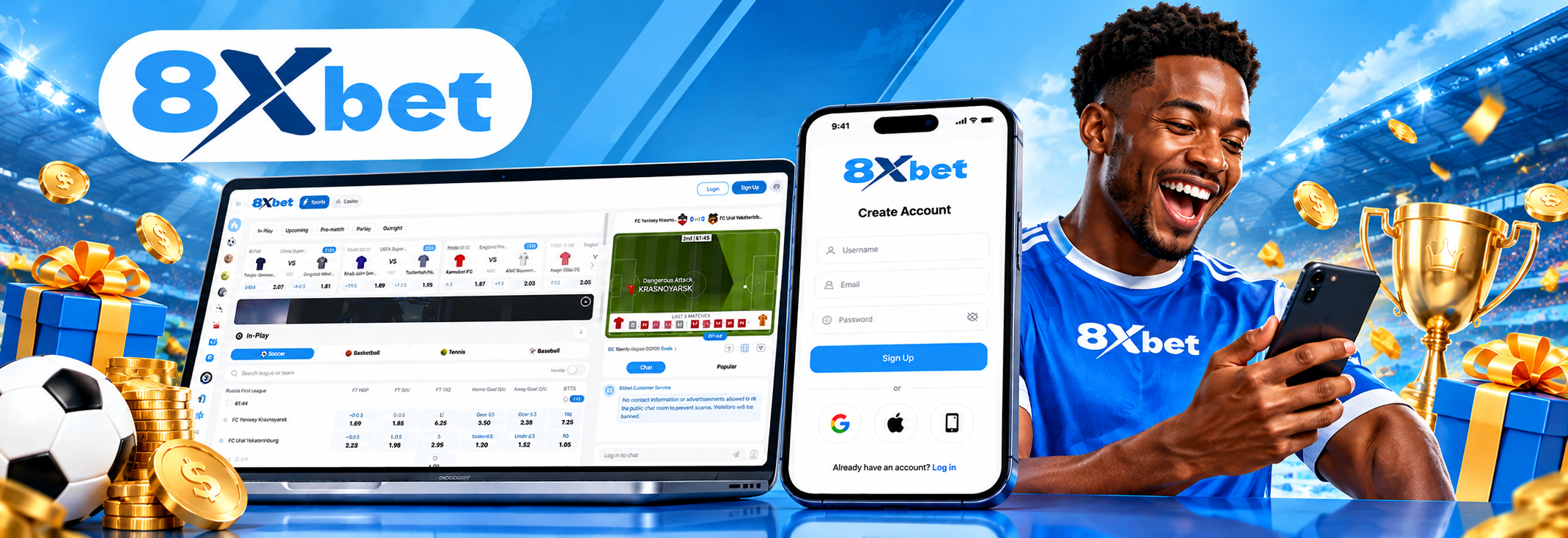 8xbet Sign Up Nigeria – Register and Create Your New Account